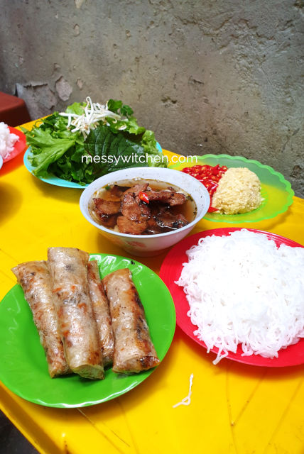 Brunch Spread @ Bún Chả Hàng Quạt, Hoan Kiem, Hanoi